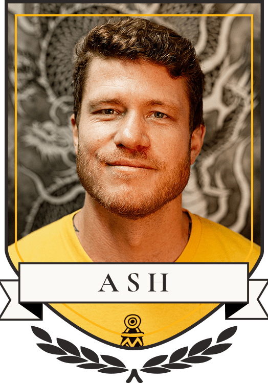 Ash, resident artist at Trade Mark Tattoo